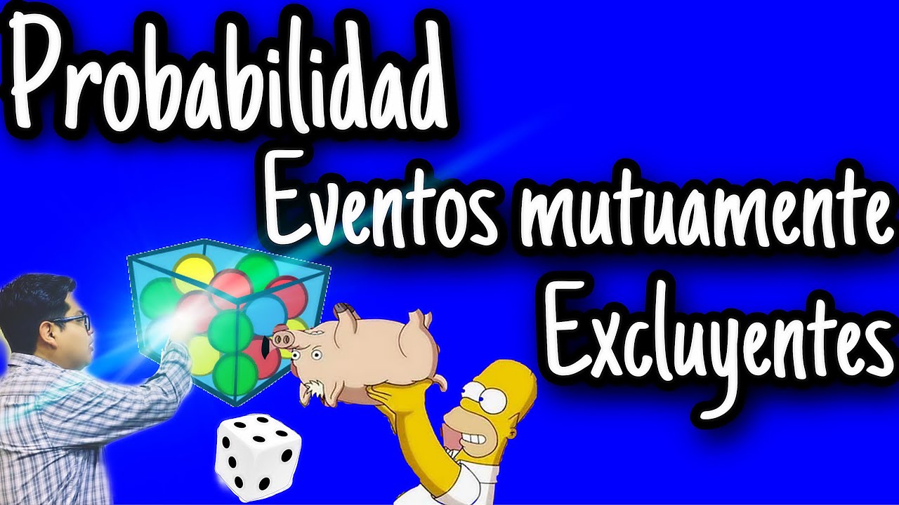 Probabilidad de eventos MUTUAMENTE EXCLUYENTES
