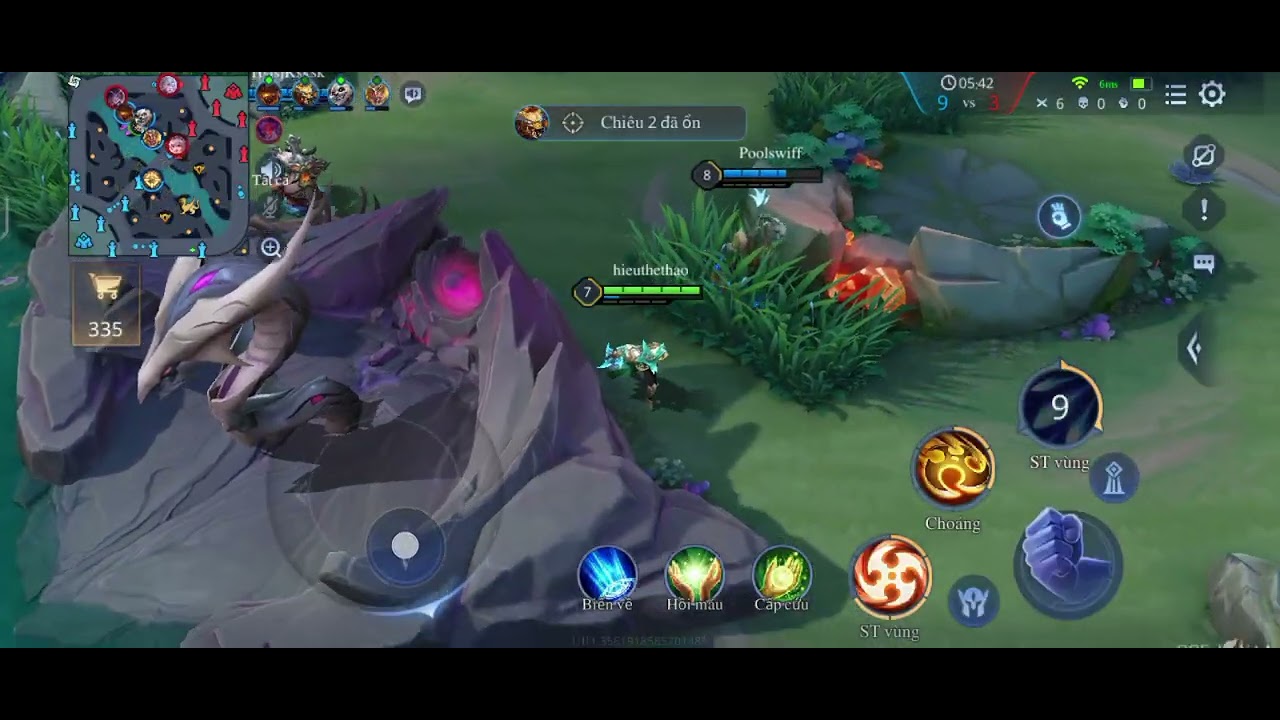 lien quan mobile van heo lam chu cuoc choi khi co dong doi tot win 