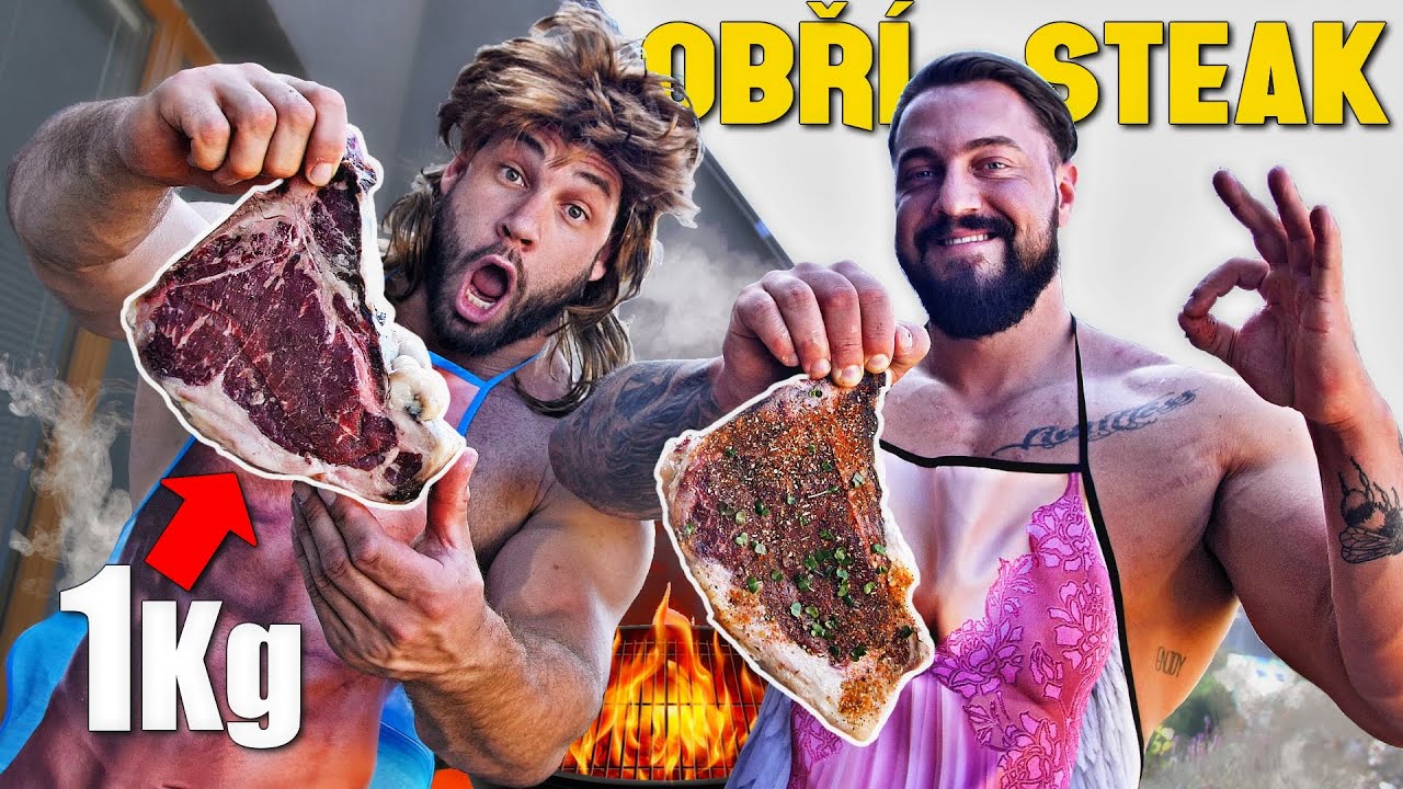 Kdo sní obří 1 KG STEAK ? Nekoukej se hladový!