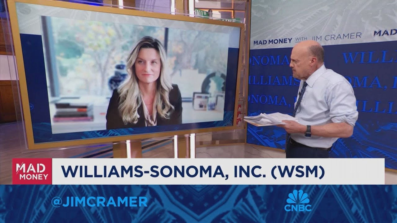 Williams-Sonoma CEO Laura Alber goes one-on-one with Jim Cramer