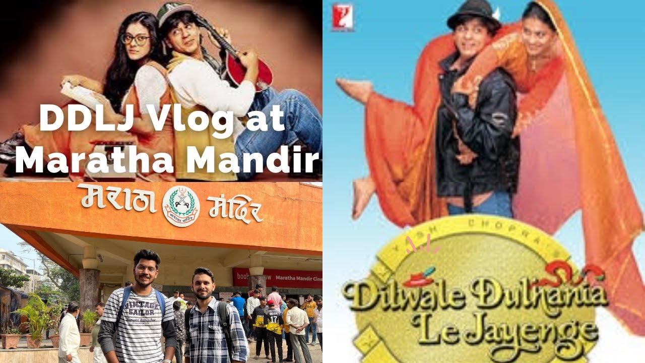 Watching DDLJ at the Iconic Maratha Mandir Vlog | Shahrukh Khan | Kajol | Yash Raj Films