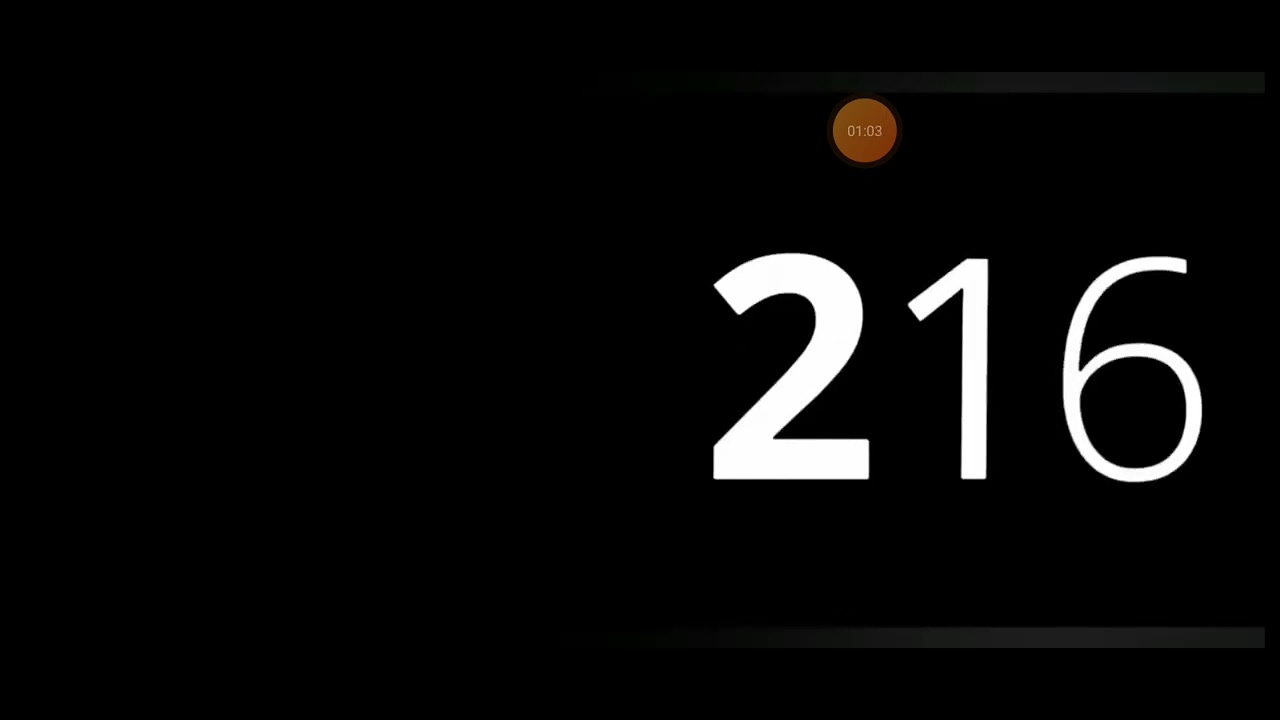 0 to 1000 with sound