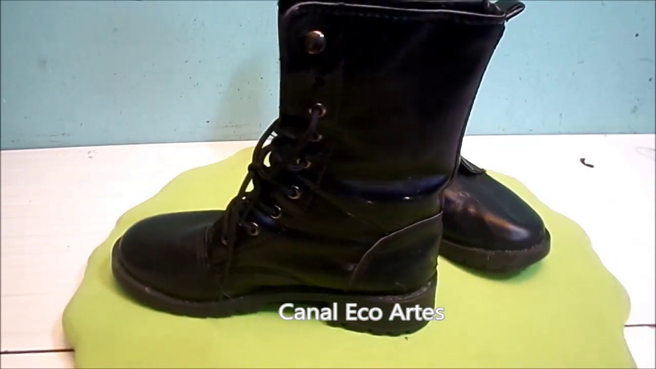 COMO COLAR SOLA OCA DE BOTA COTURNO QUE DESCOLA