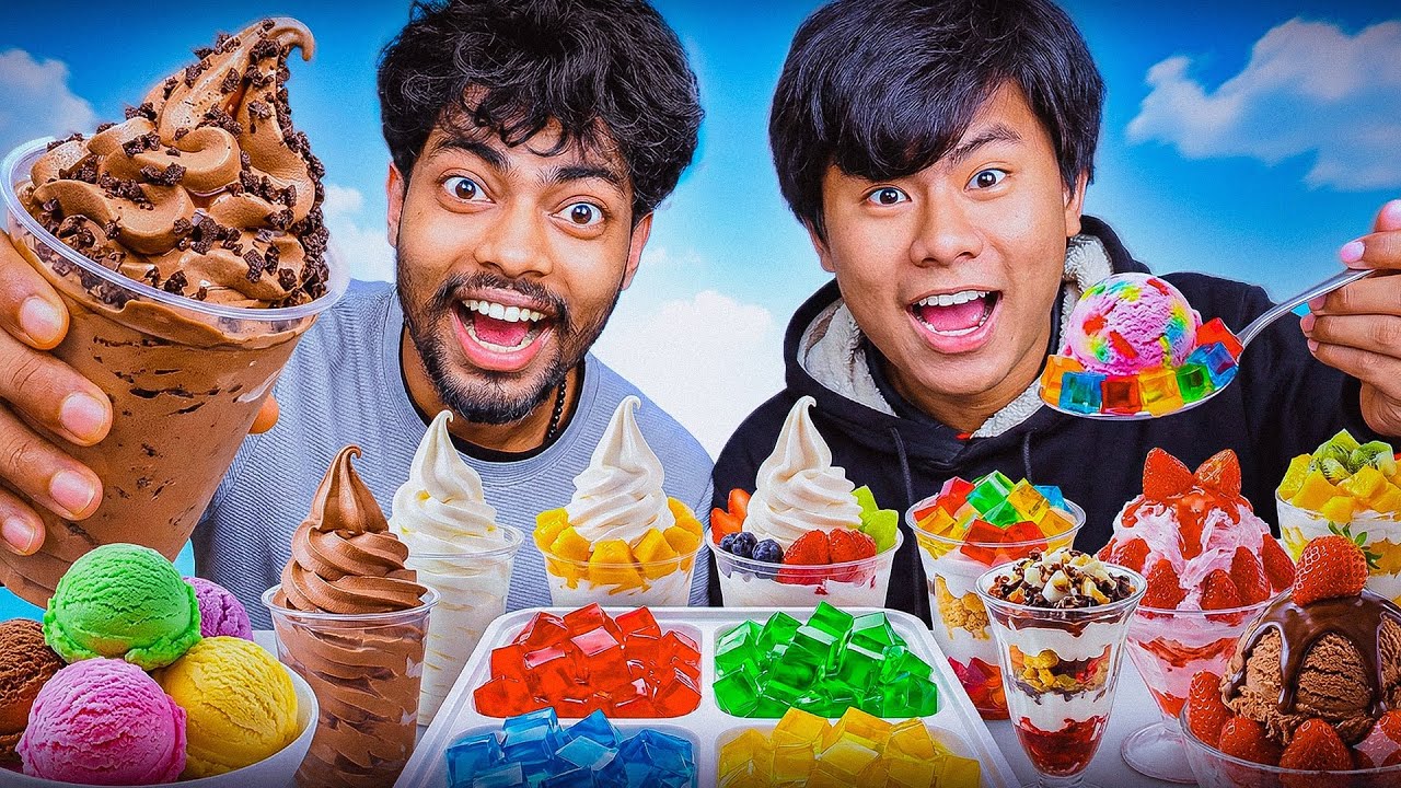 ජපානෙ අයිස්ක්‍රිම් වල රස බැලුවා 😋 | Tasted ice cream in Japan