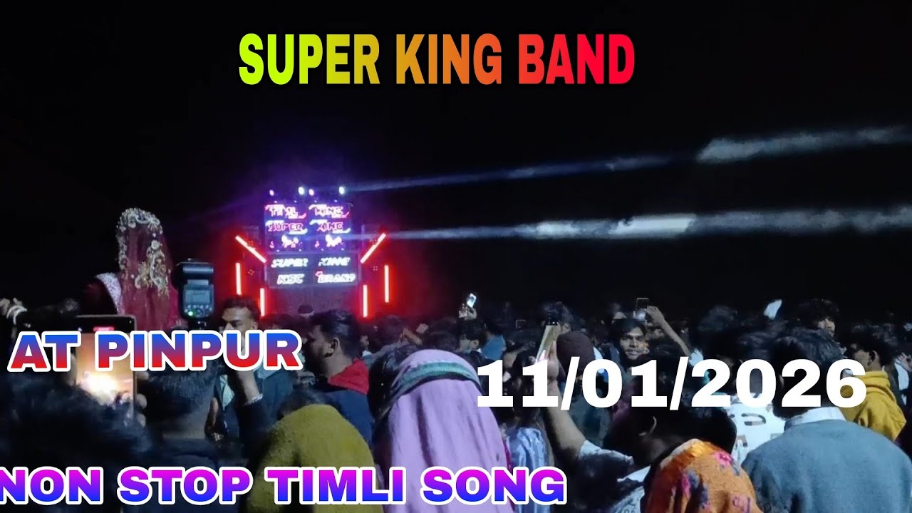 NON STOP TIMLI SONG 🎹 SUPAR KING BAND AT PINPUR