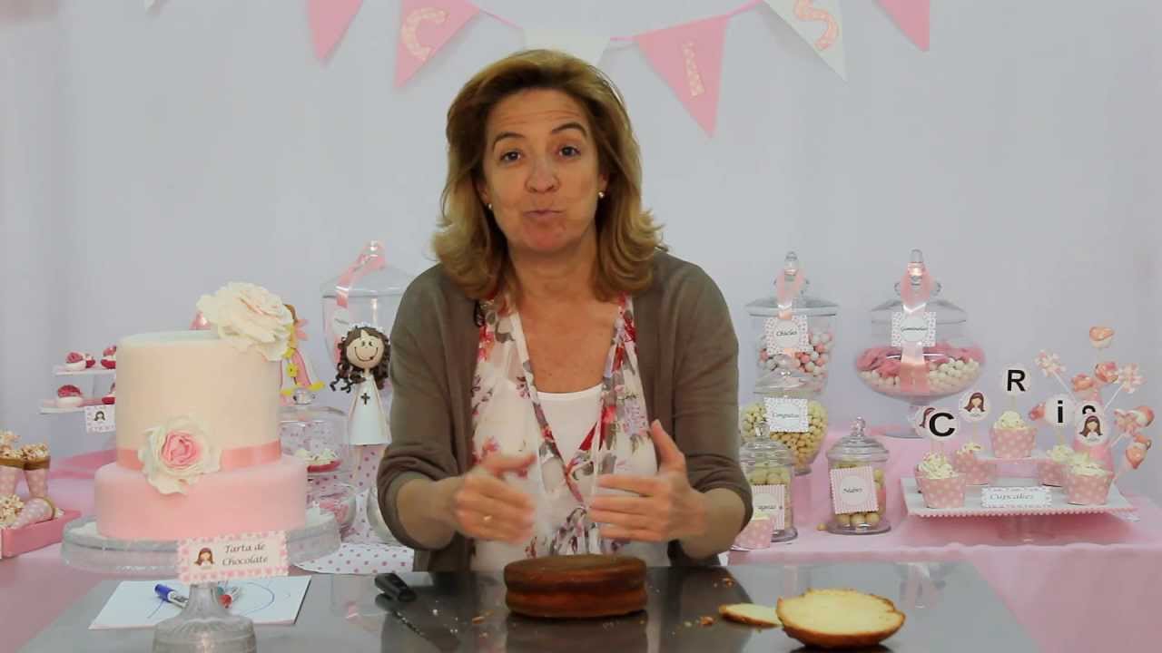 Que bizcocho se usa  en tartas de fondant: Dudas #1