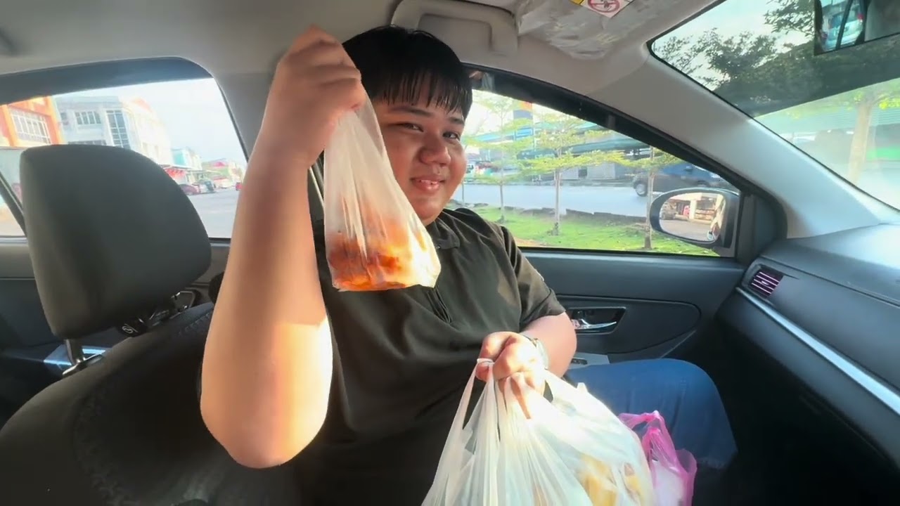 Ngambi kazen mamy caca bak airport sibu alu nganjung sayur pulai kampung ❤️ (Part 1)