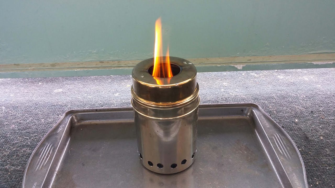 Breaking down version 4 - DIY Stainless Steel Wood Gas Stove
