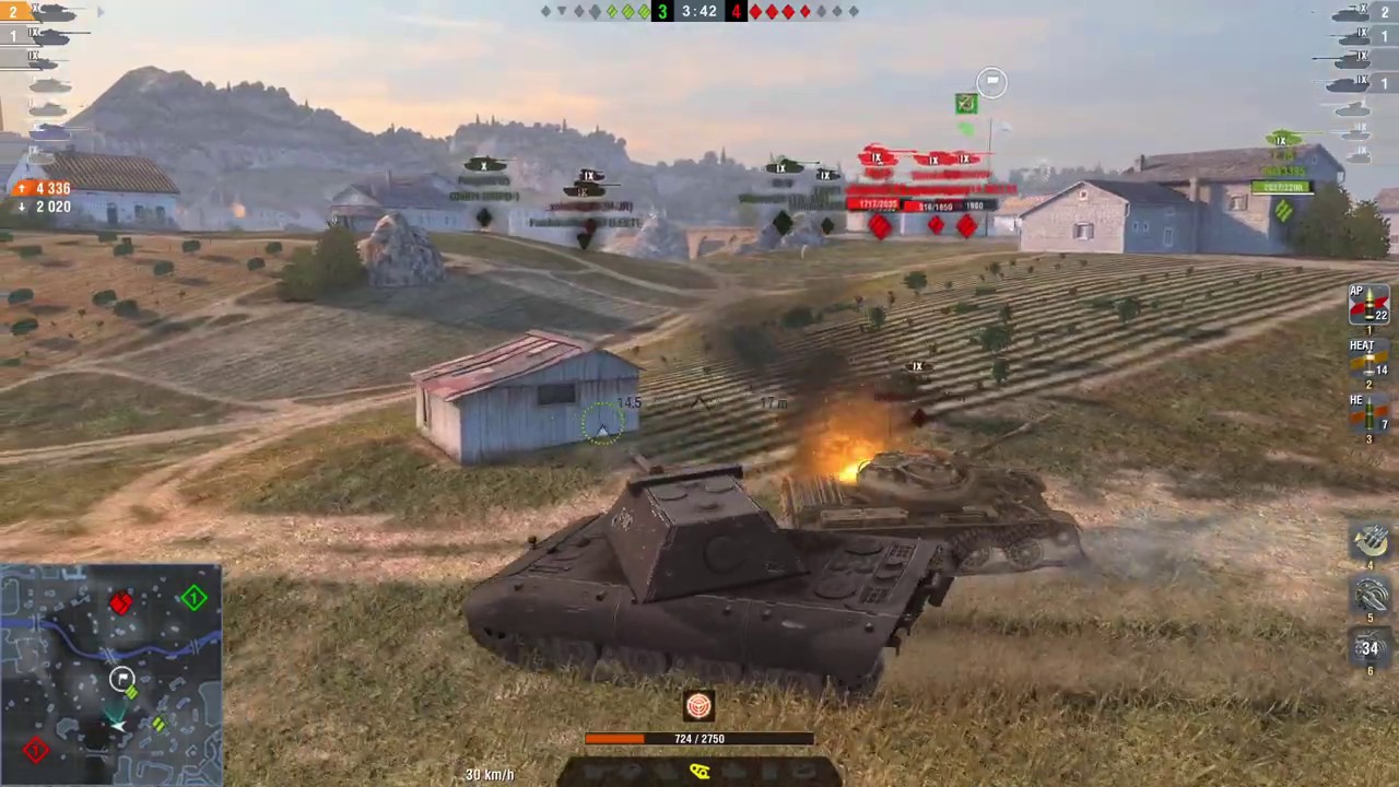 &Uacute;hlov&aacute;n&iacute; s E100? Dva komentovan&eacute; replaye - dolik12 / WotB