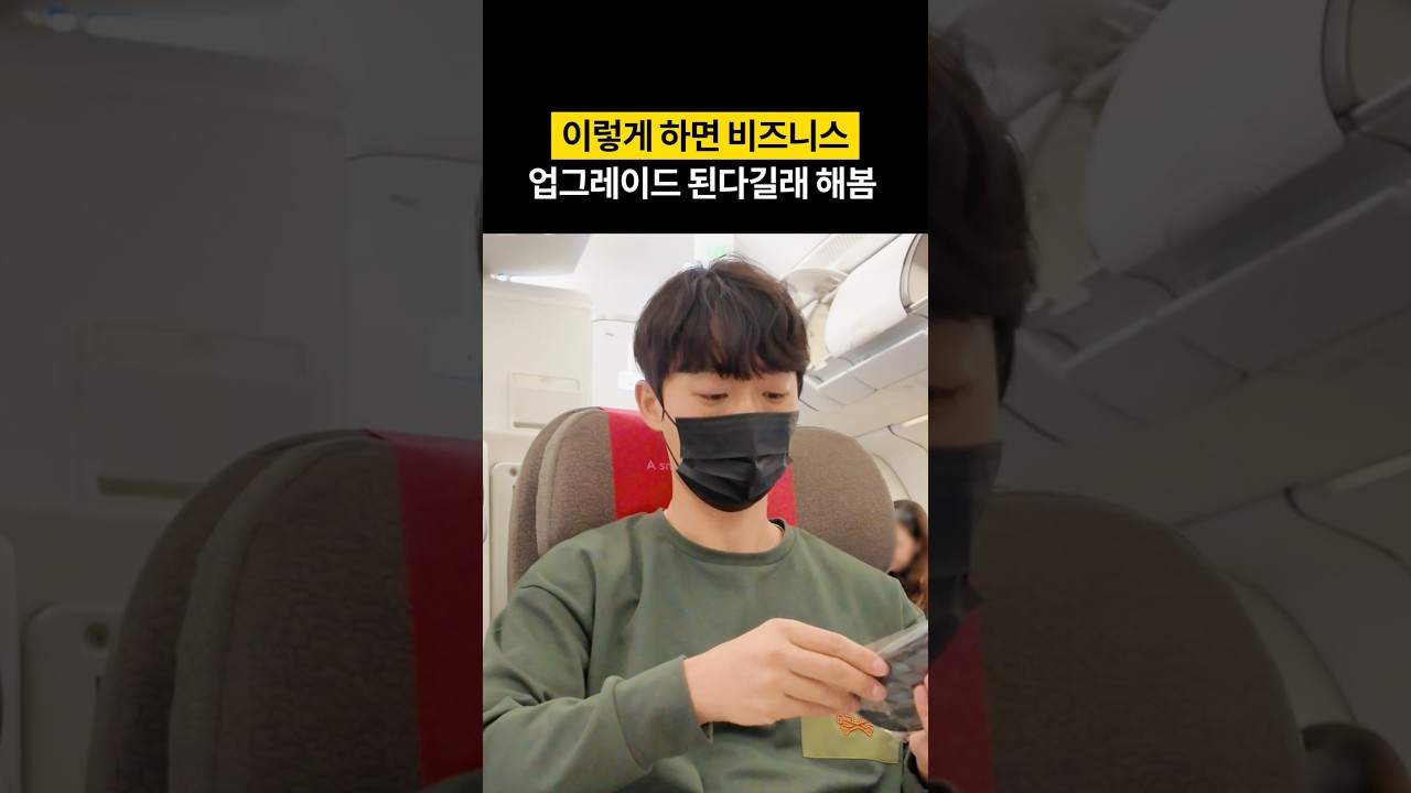 비즈니스 업그레이드 진짜 돼요??