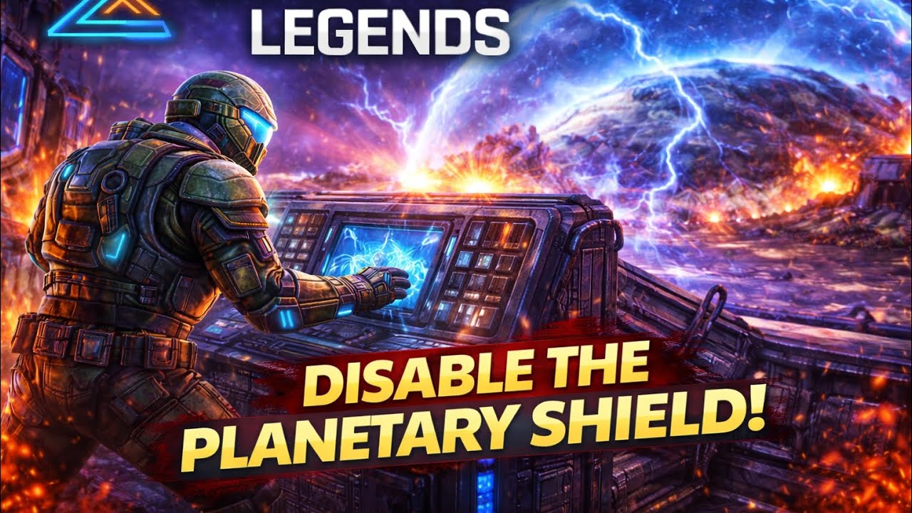 Shadowgun Legends – Disable the Planetary Shield | Epic Mission Gameplay | ZenoX