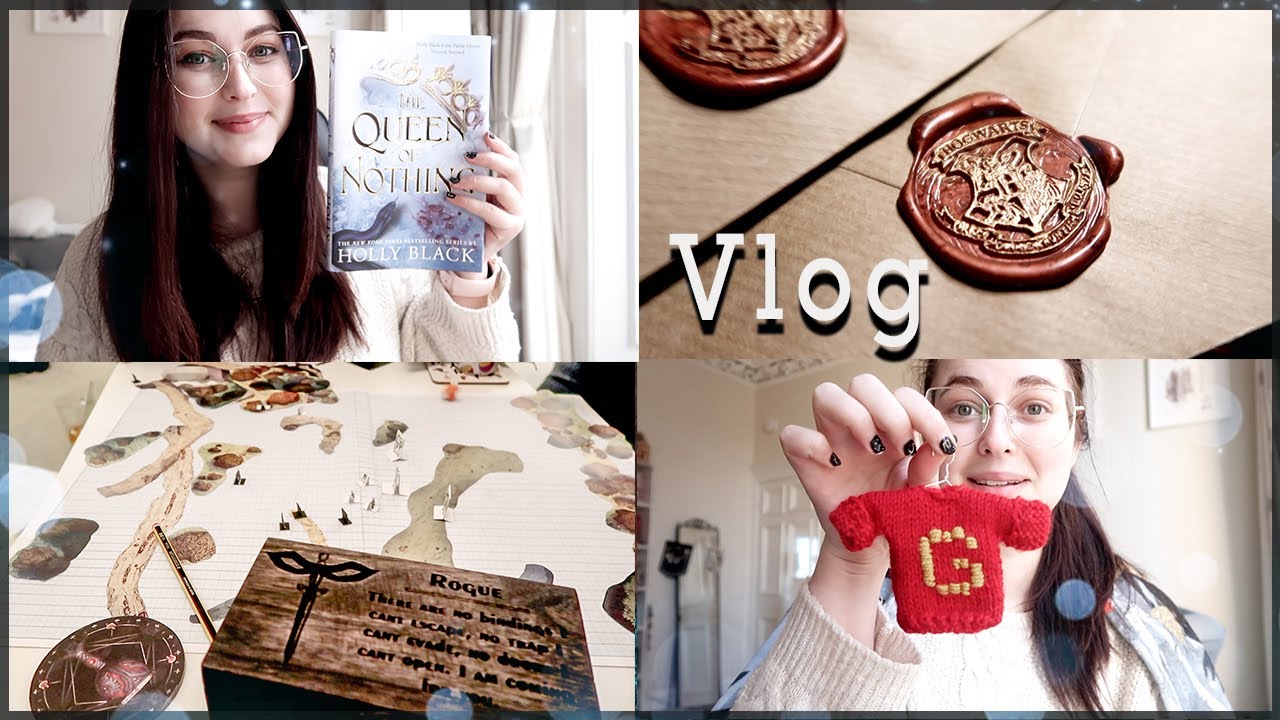 Winter Magical Readathon Ch. 4 & Harry Potter Giveaway vlog| Book Roast