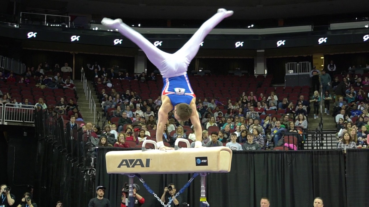 Sam Oldham (GBR) - Pommel Horse - 2017 AT&T American Cup