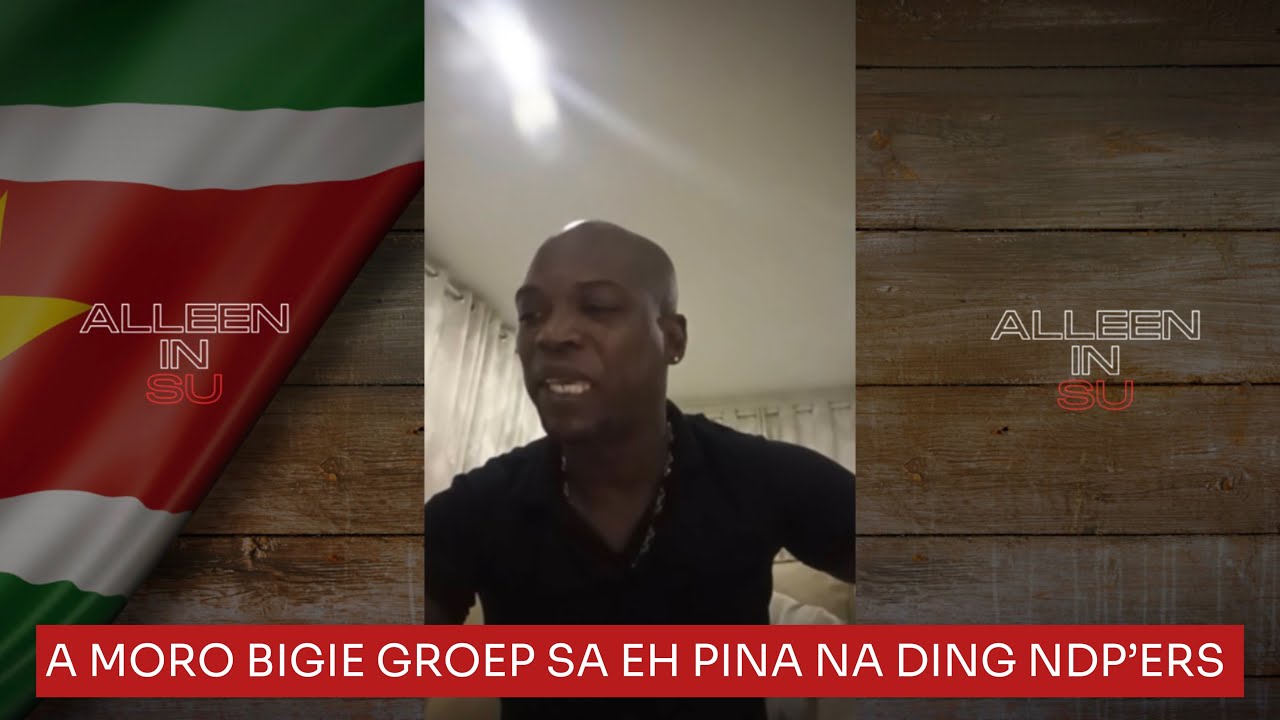 Siebrano Pique: “ Toen ik protesteerde tegen Chan en Brunsie was ik wel goed voor de NDP’ers‼️” 