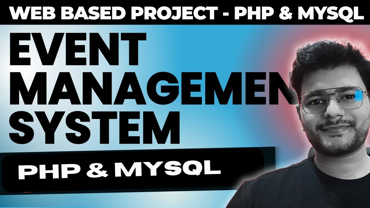 Event Management System using PHP and MYSQL