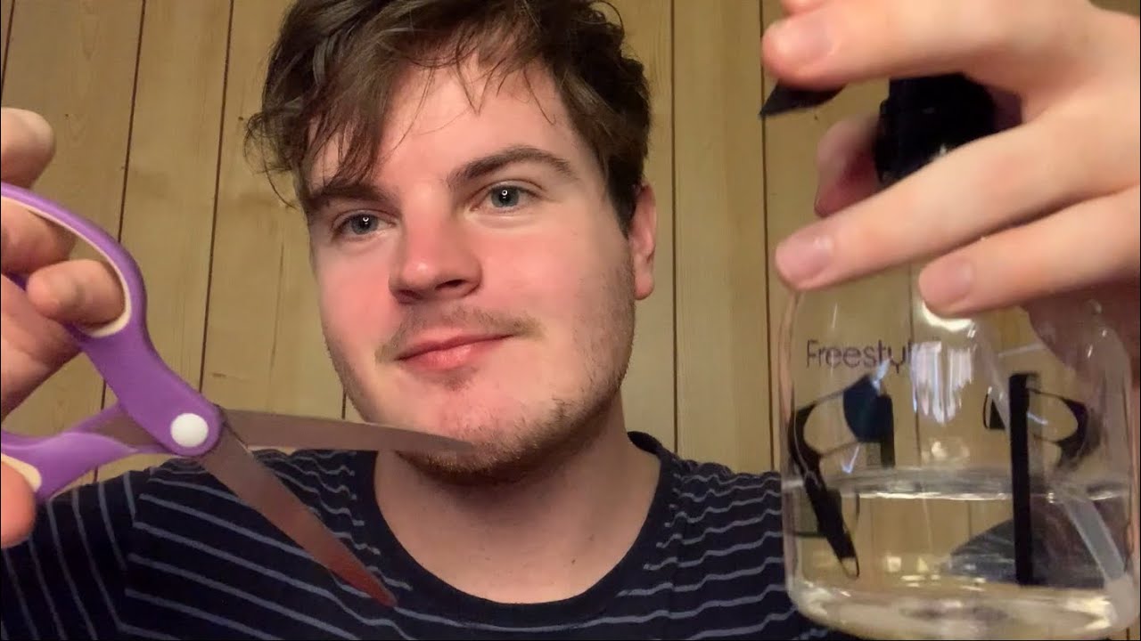 Fast & Aggressive ASMR Unpredictable Invisible Triggers, Haircut Roleplay, Build up, Hand sounds +