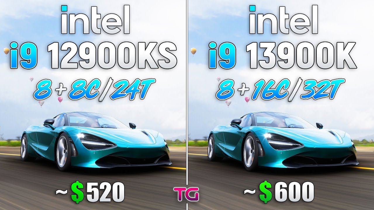 i9 12900KS vs i9 13900K - Test in 9 Games