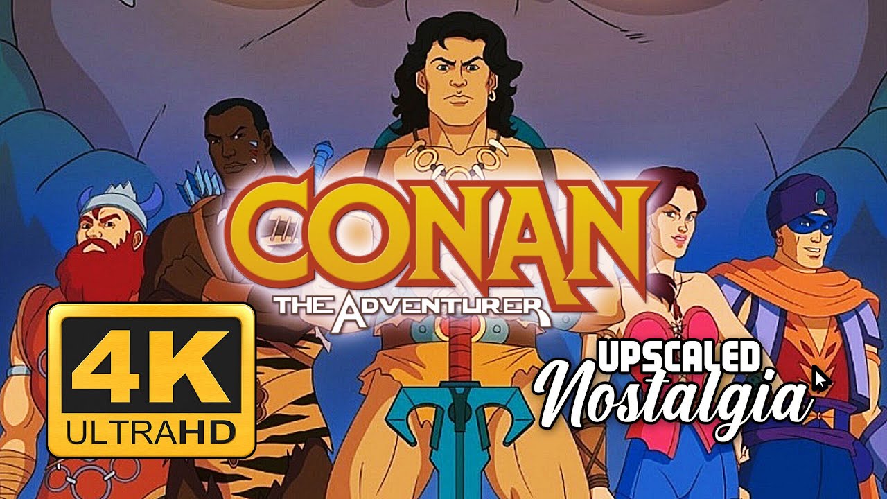 Conan the Adventurer (1992 TV series) Opening & Closing Themes | Remastered 4K Ultra HD Upscale
