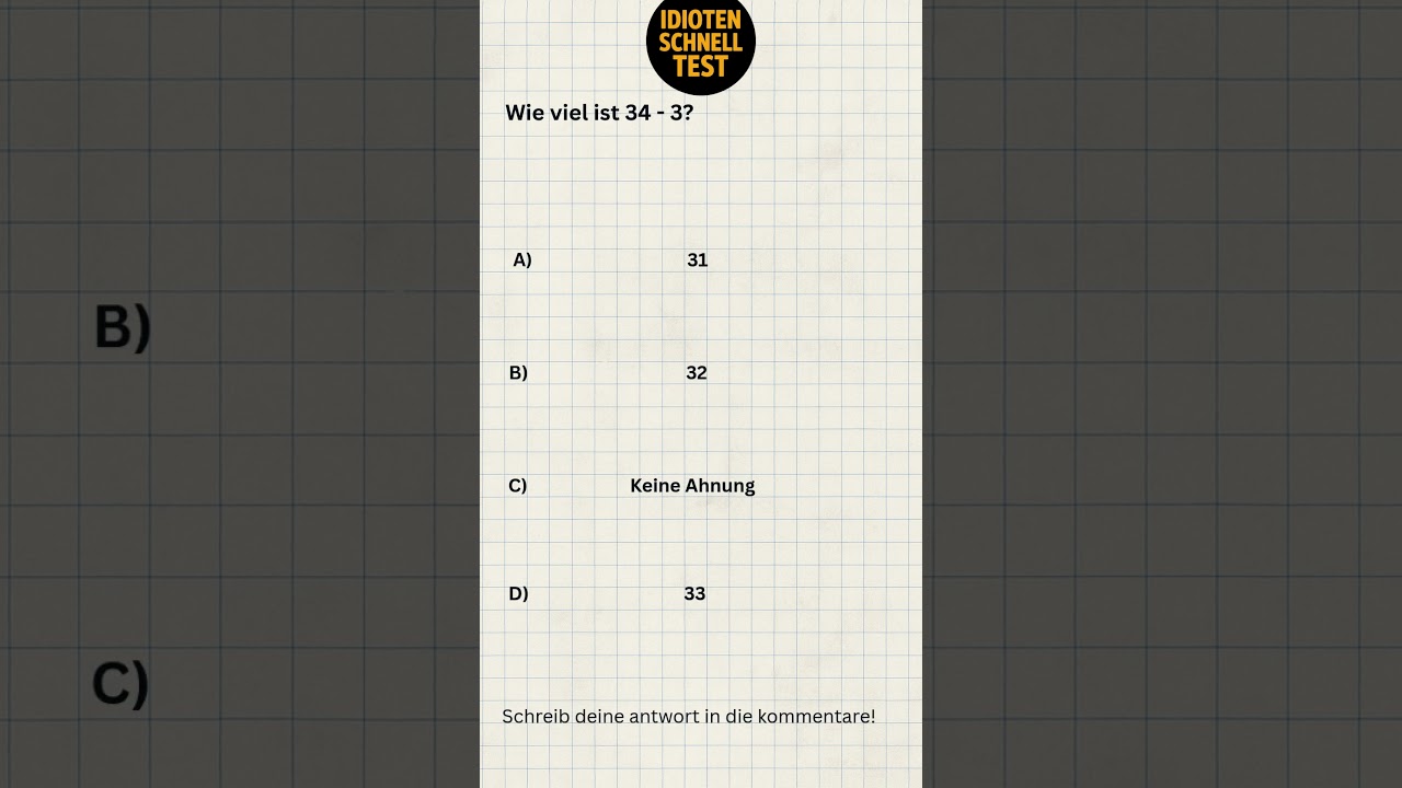 Idioten-Schnell-Test 