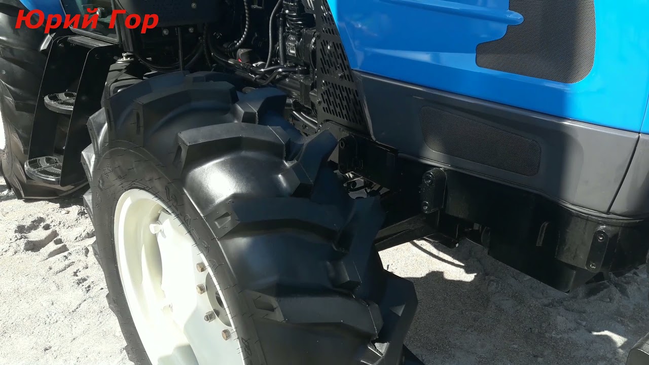 Обзор трактора LS 1004. Overview of the LS 1004 tractor.