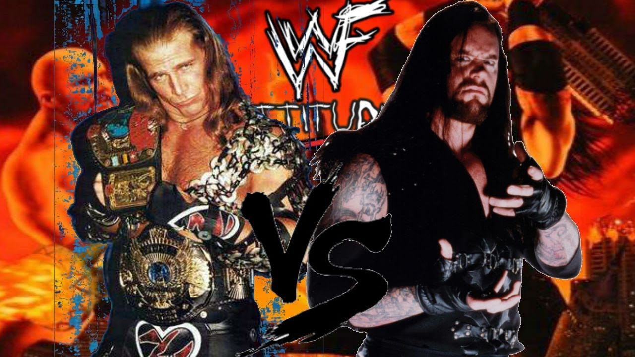 WWF Attitude Dreamcast Matches Shawn Michaels vs The Undertaker