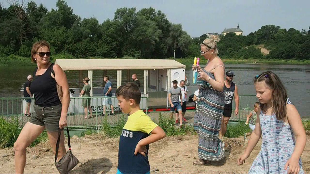 Katamaran na Bugu w Drohiczynie