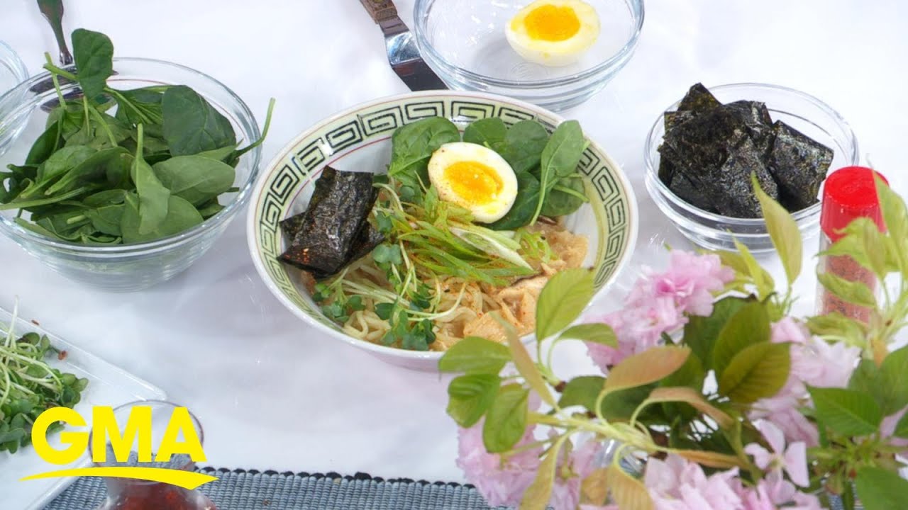 Author Candice Kumai cooks up spicy miso ramen recipe