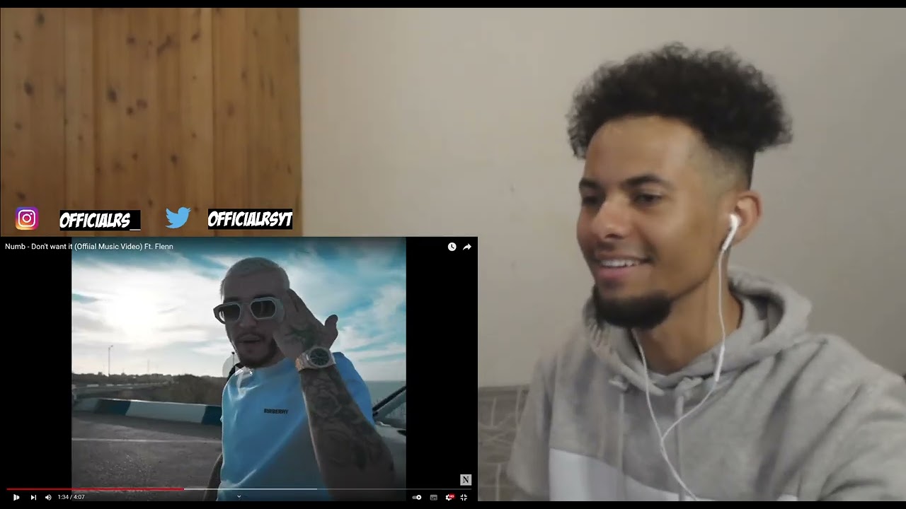 THIS IS A BANGER!🔥🎤🇹🇳🇩🇿 *UK REACTION* Numb - Don't want it Ft. Flenn