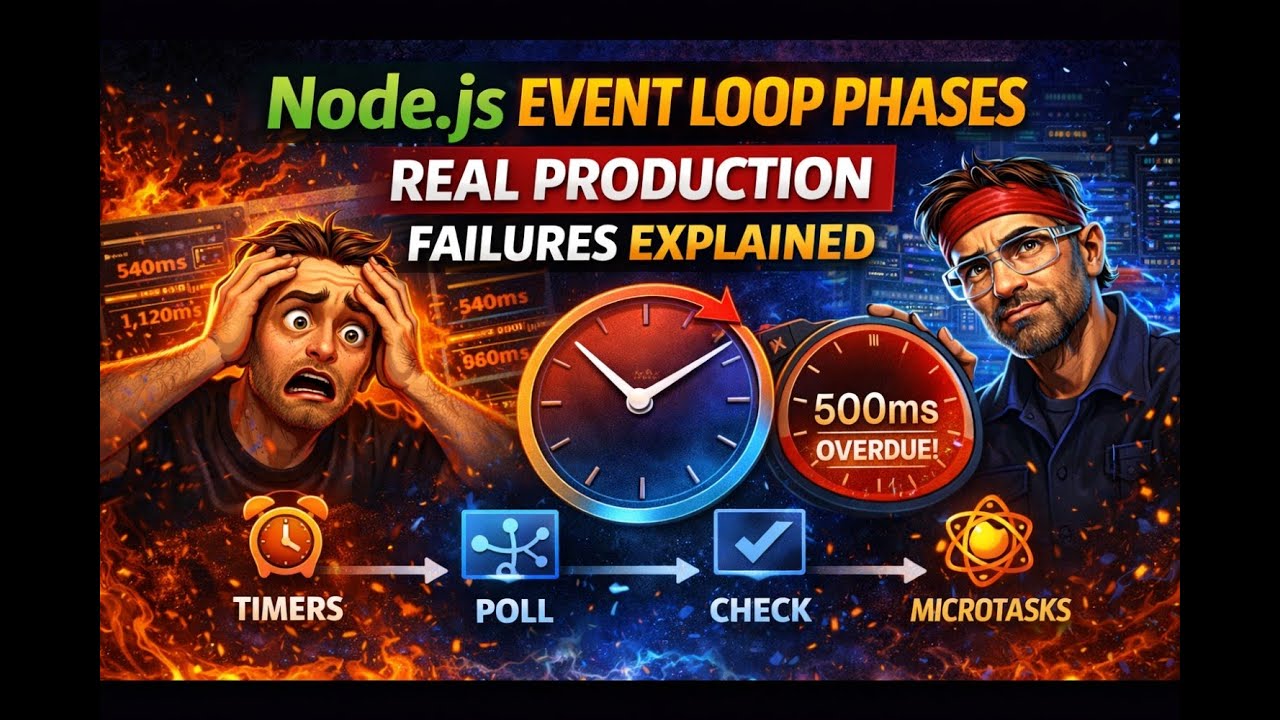 Your Node.js App Is “Async” — So Why Are Timers Failing?