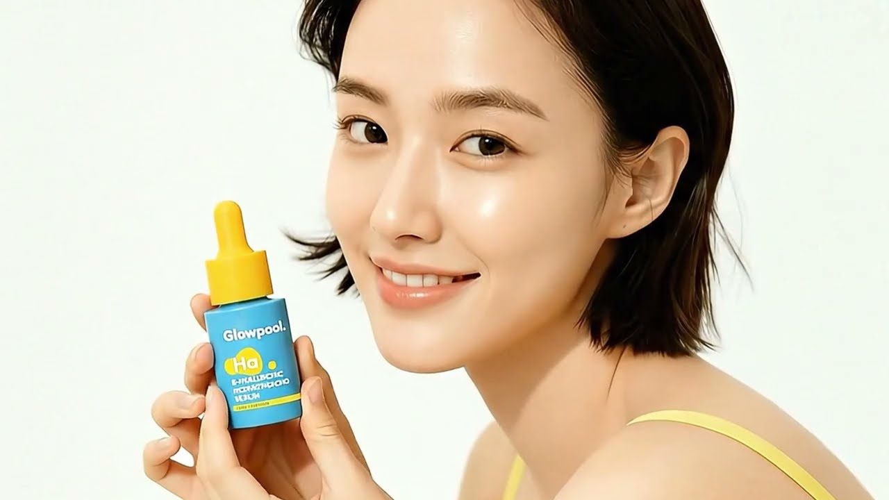 AI영상제작 더네임스튜디오 글로우풀 화장품 광고