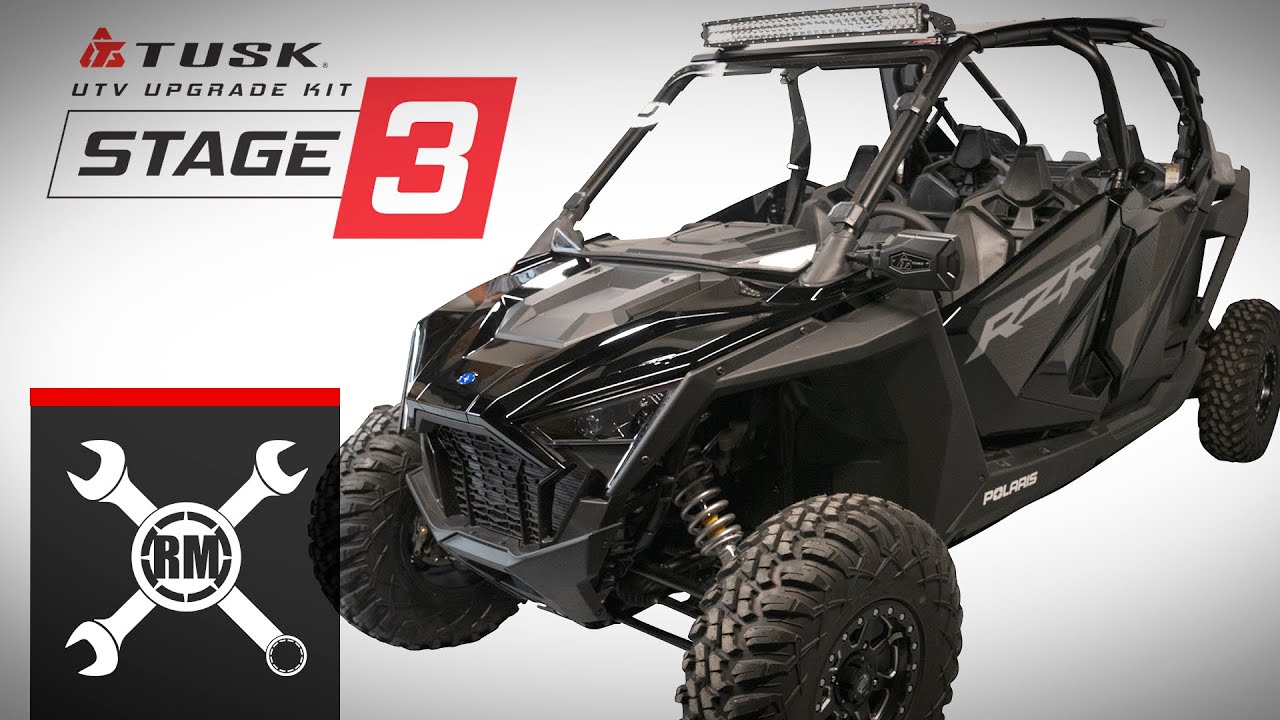 Polaris RZR Pro XP 4/Turbo R 4 Tusk UTV Stage 3 Upgrade Kit Install