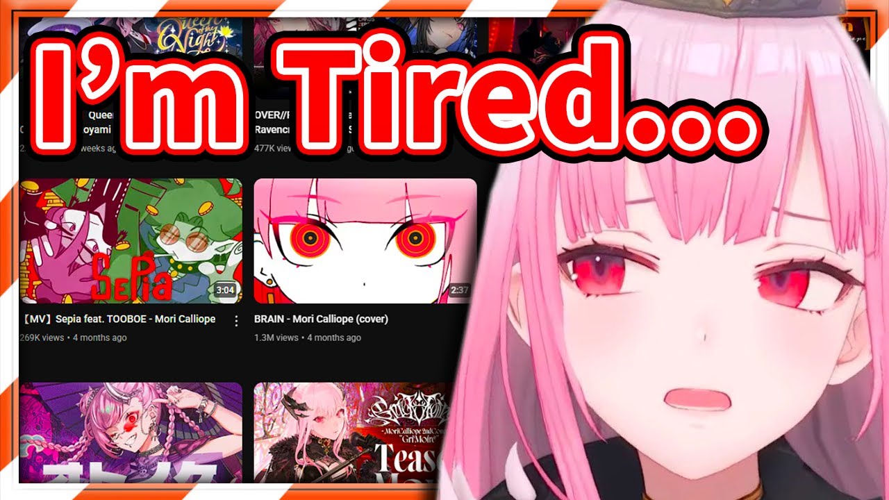 Why Calli Has Given Up on Videos in Her Channel 【Mori Calliope / HololiveEN】