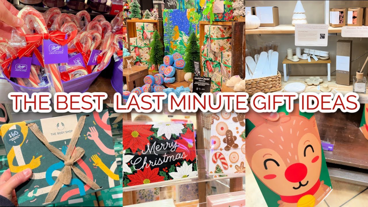 THE BEST LAST MINUTE CHRISTMAS GIFTS 🎄 🎁 🎅🏻