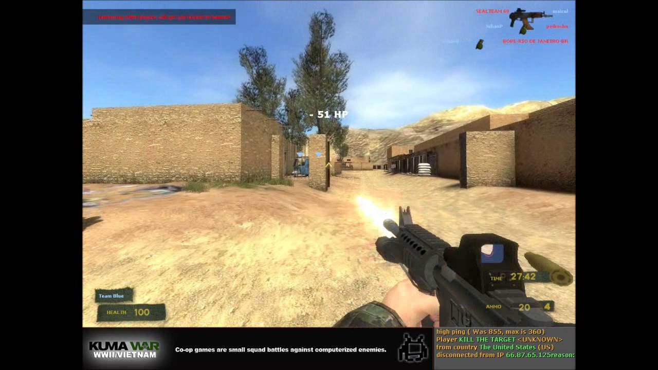 [HD] KUMA WAR 2: Kandahar Gameplay # 4