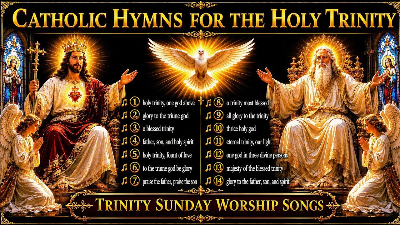 Solemnity of the Most Holy Trinity |14 Powerful Catholic Hymns | Trinity Sunday Worship Songs