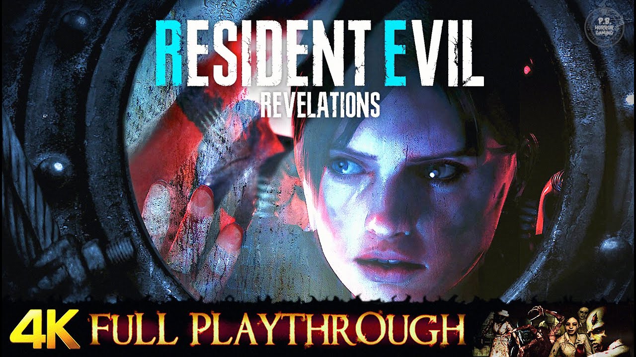 RESIDENT EVIL REVELATIONS | FULL GAME Walkthrough Gameplay No Commentary 4K 60FPS
