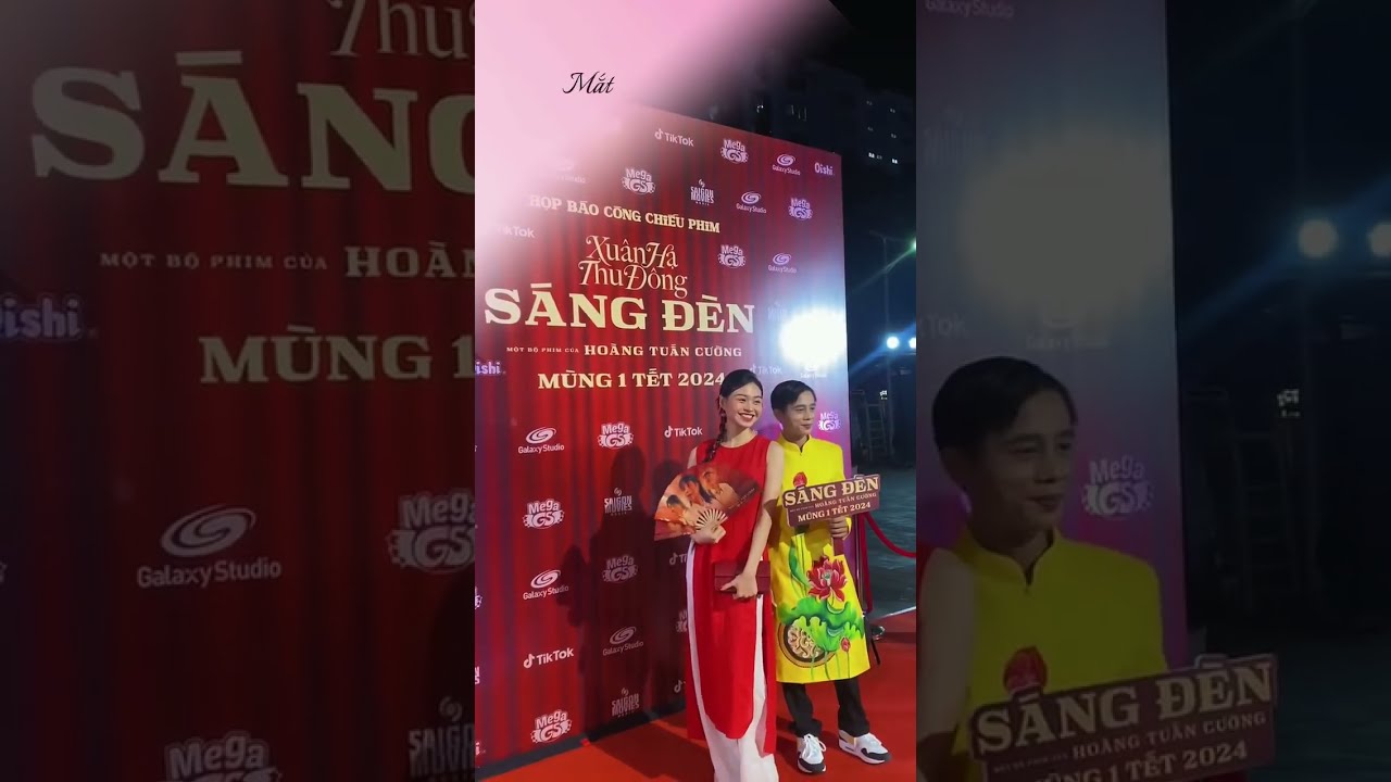 Cặp đ&ocirc;i si&ecirc;u dễ thương| S&Aacute;NG Đ&Egrave;N - KC M&ugrave;ng 1 Tết Gi&aacute;p Th&igrave;n  #movie #megags#phimtet2024 #sangden