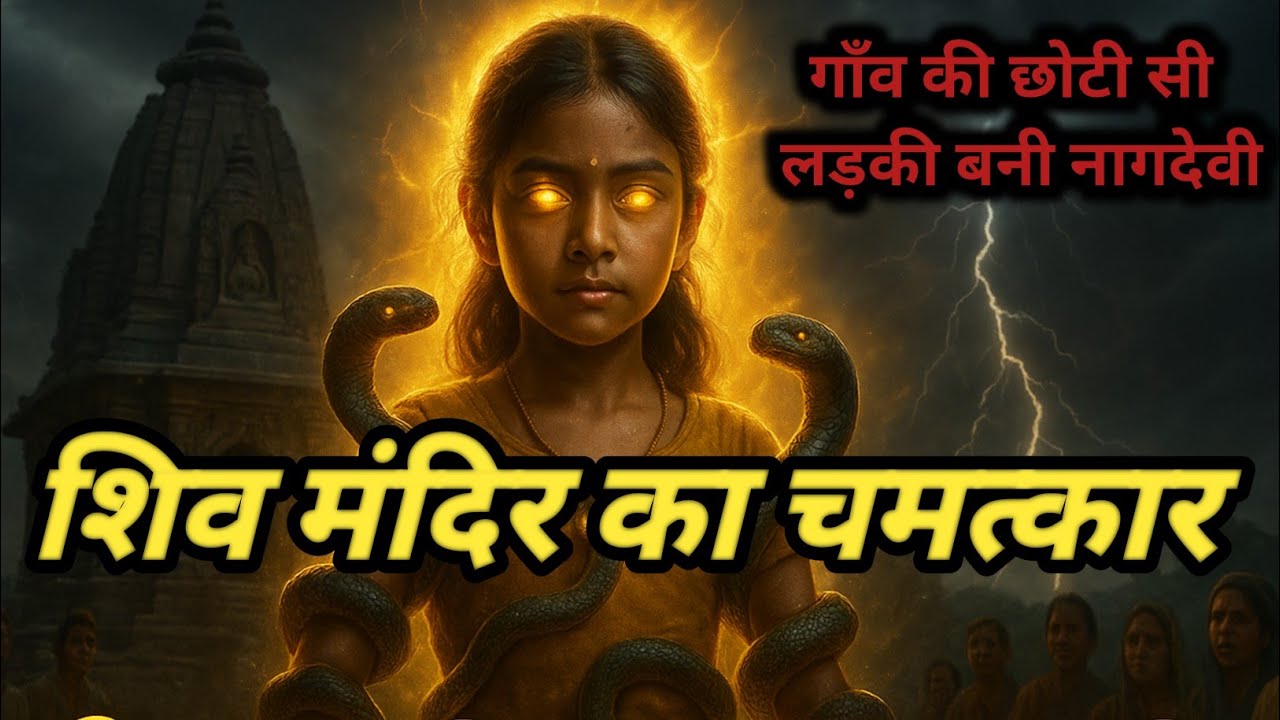 गाँव की नन्ही पुजारिन बनी नागदेवी 😱।एक रहस्यमयी Kahani | Naagdevi