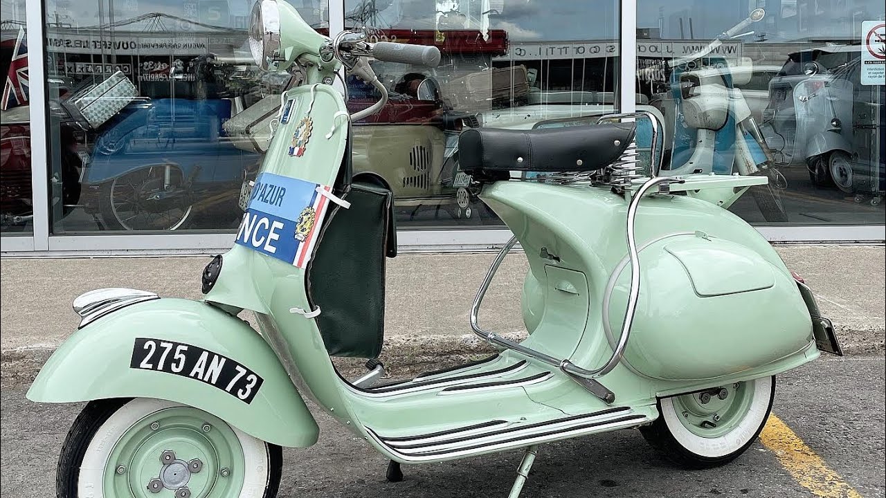 Présentation Vespa ACMA 1954