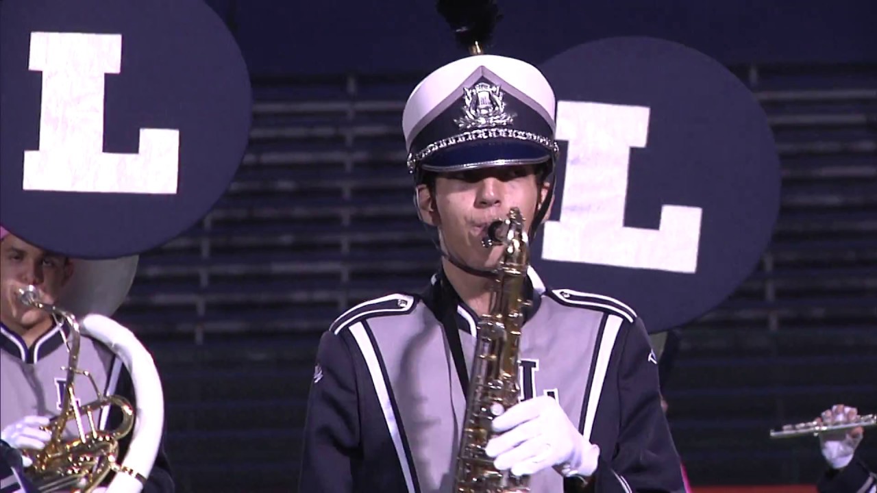 LHS Marching Band Halftime Performance 10-5-18
