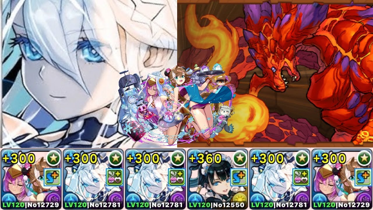 【パズドラ】11月クエストダンジョンLv10 アシストなし攻略！編成難易度低 水着クラウディアPT