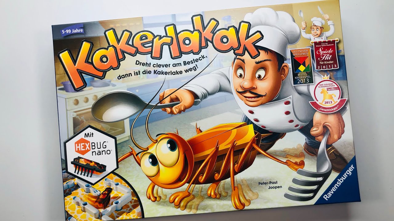 KAKERLAKAK Ravensburger ТАРАКАНЫ Хорошие детские настольные игры
