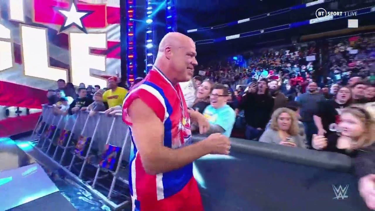 WWE: Medal (Kurt Angle) [Entrance Theme w/ Pyro, Crowd Pop, 