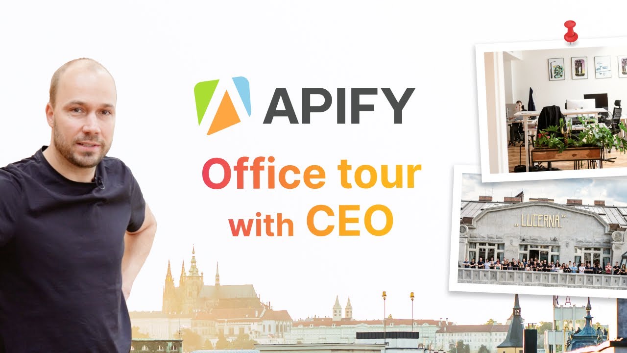 Офис Apify — экскурсия с нашим генеральным директором Яном Кёрном
