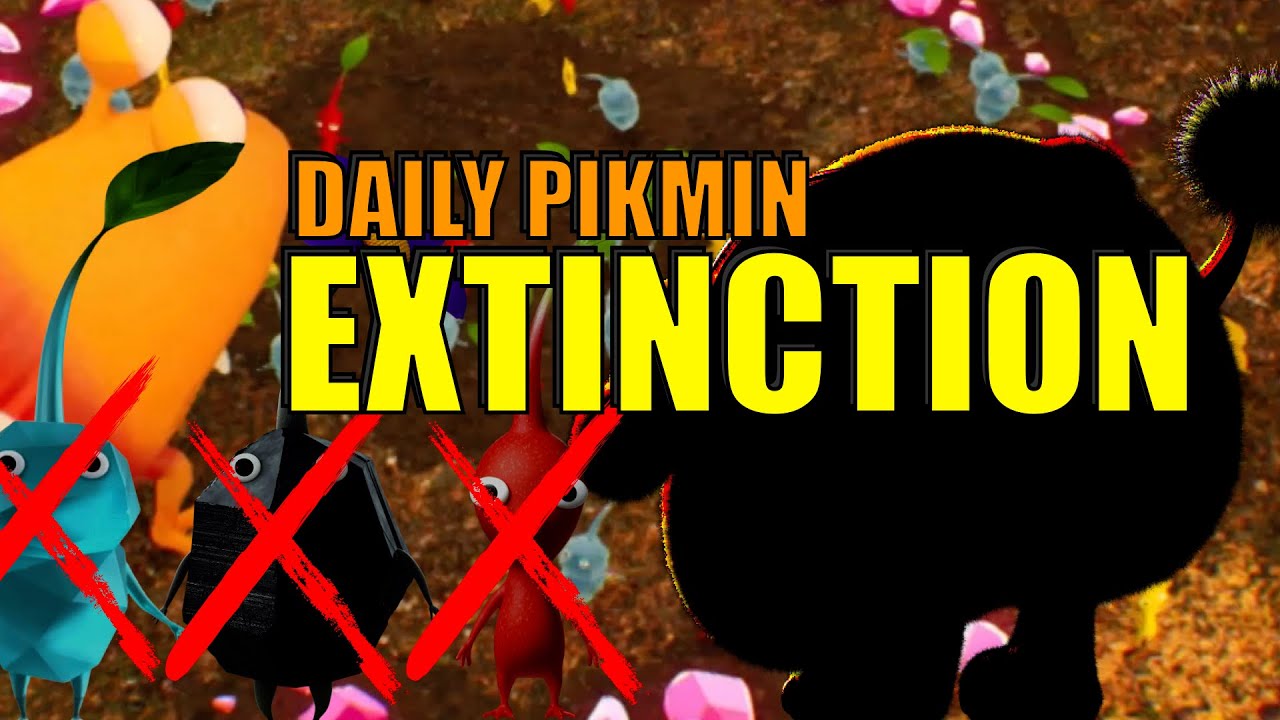 Pikmin 4 Extinction Challenge - Starting Every Day With 1 Pikmin - Rescuing Olimar