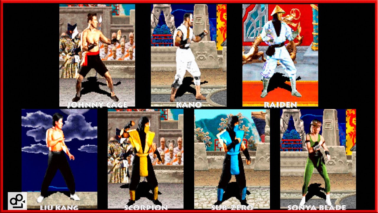 Mortal Kombat ARCADE All CHARACTERS edición completa COMPLETE EDITION