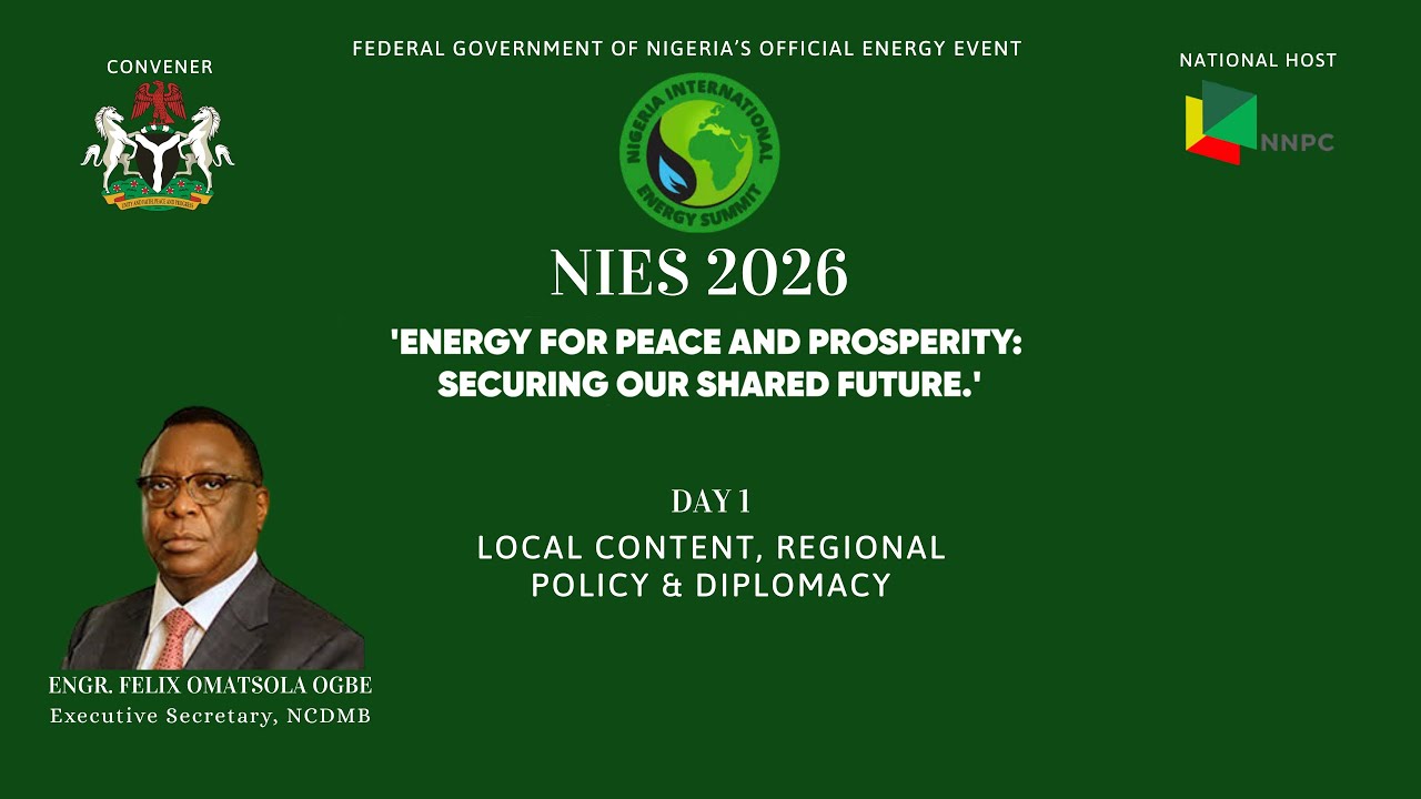 #NIES 2026 DAY 1 - Local Content, Regional Policy & Diplomacy