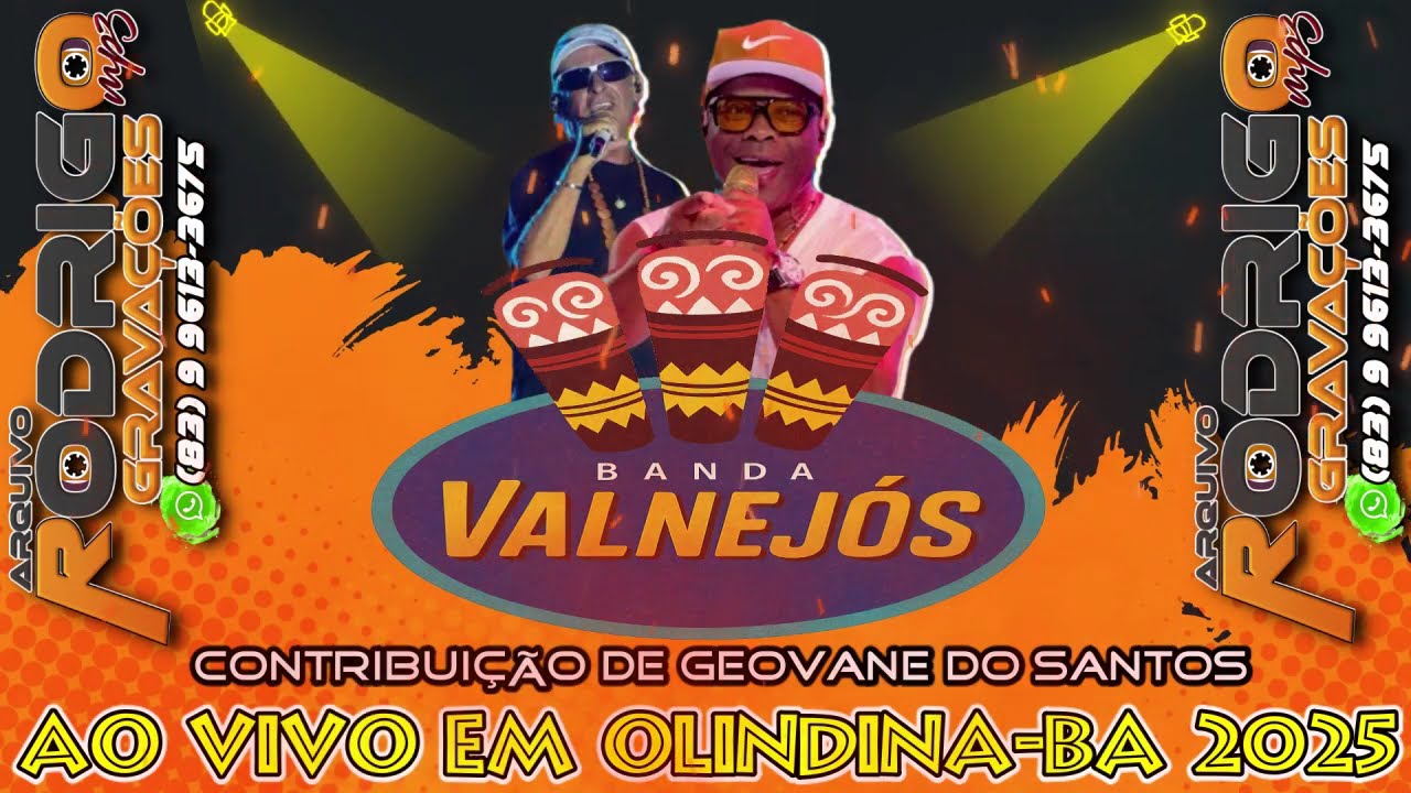 💿BANDA VALNEIJÓS AO VIVO EM OLINDINA-BA 2025 NO TRIO GOLD