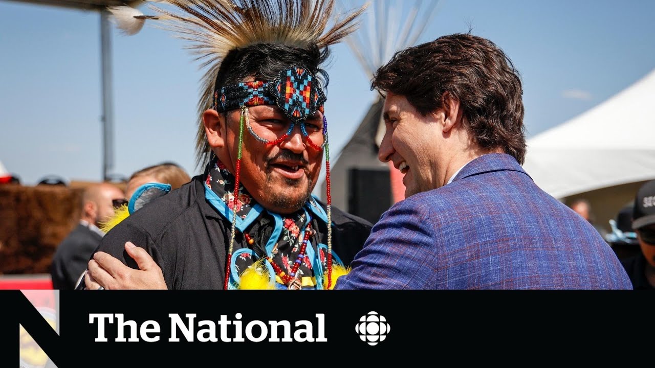 Trudeau signs historic land claim settlement with Siksika First Nation