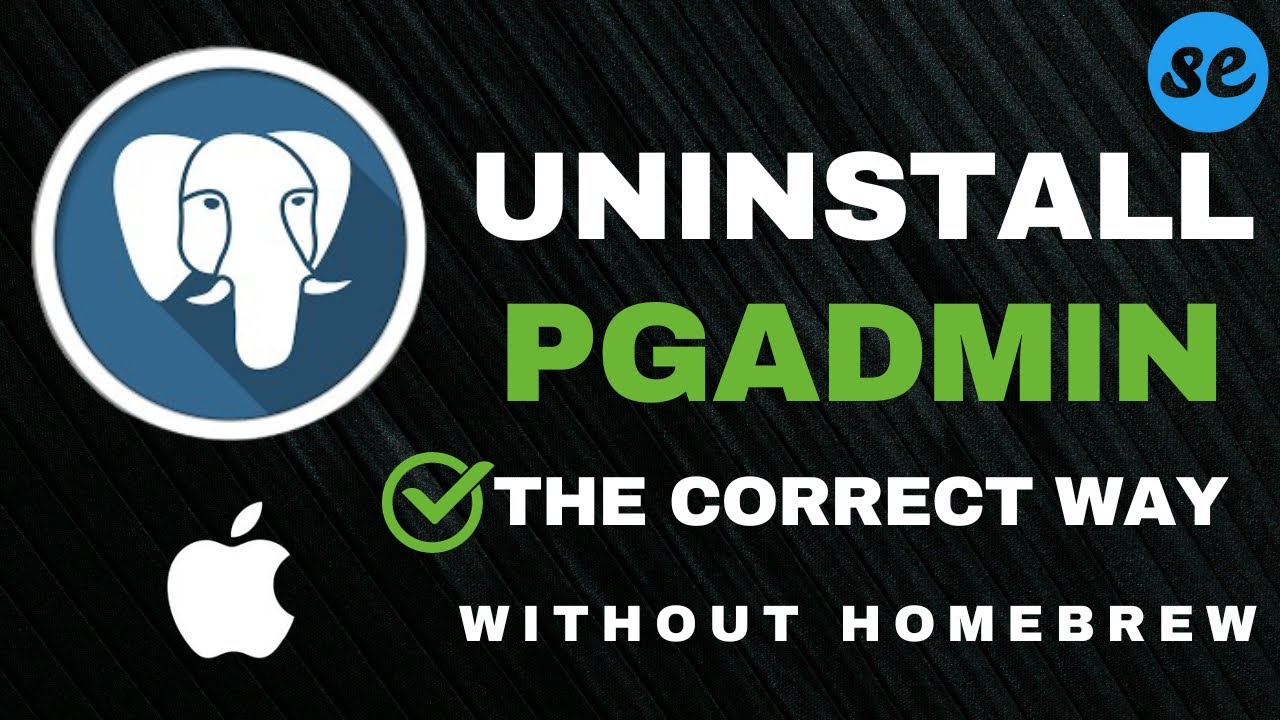 Как удалить Pgadmin на Mac без Homebrew | Mac M1 | Mac M2